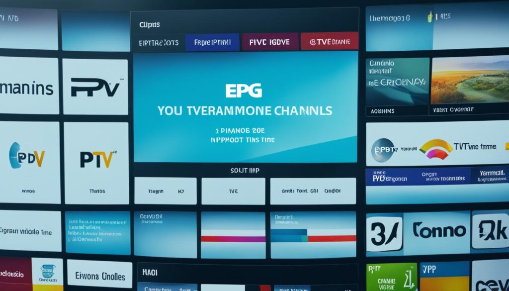 IPTV applications and EPG integration